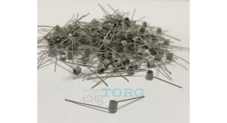 Изображение MTL Ni 0.2/Ni 0.1 Fused clapton handcraftet coil MTL Ni 0.2/Ni 0.1 Fused clapton handcraftet coil